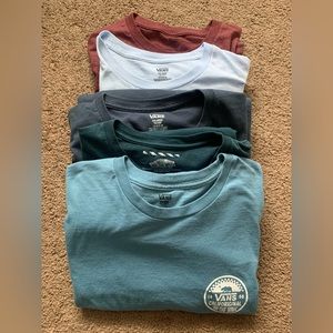 Lot of 5 Men’s Vans Tees XXL